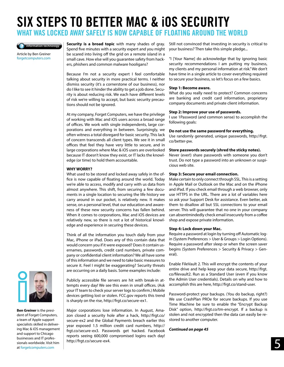 I.Business Preview Pages