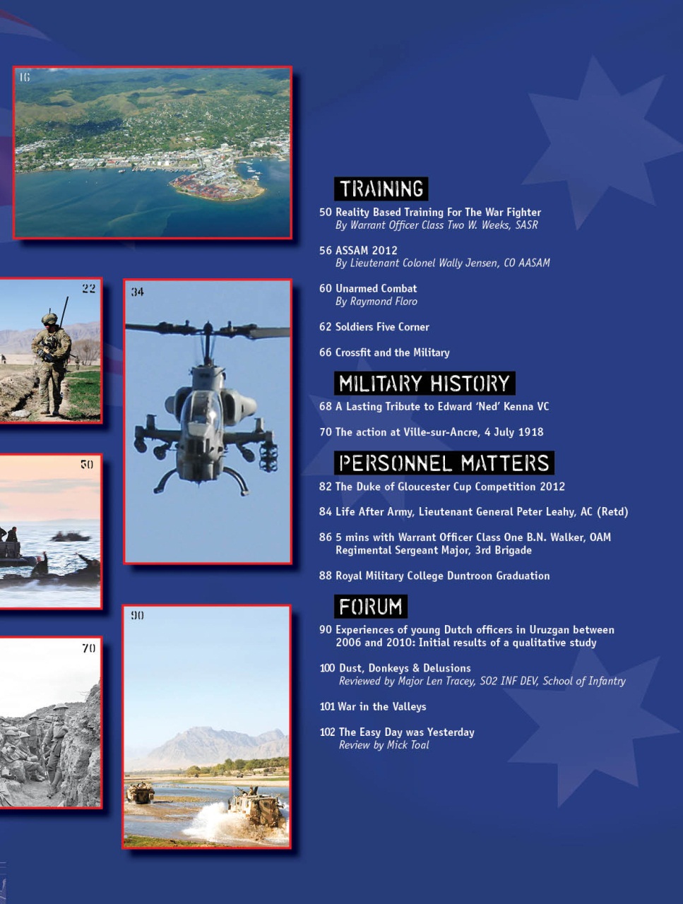 Australian Infantry Magazine Preview Pages