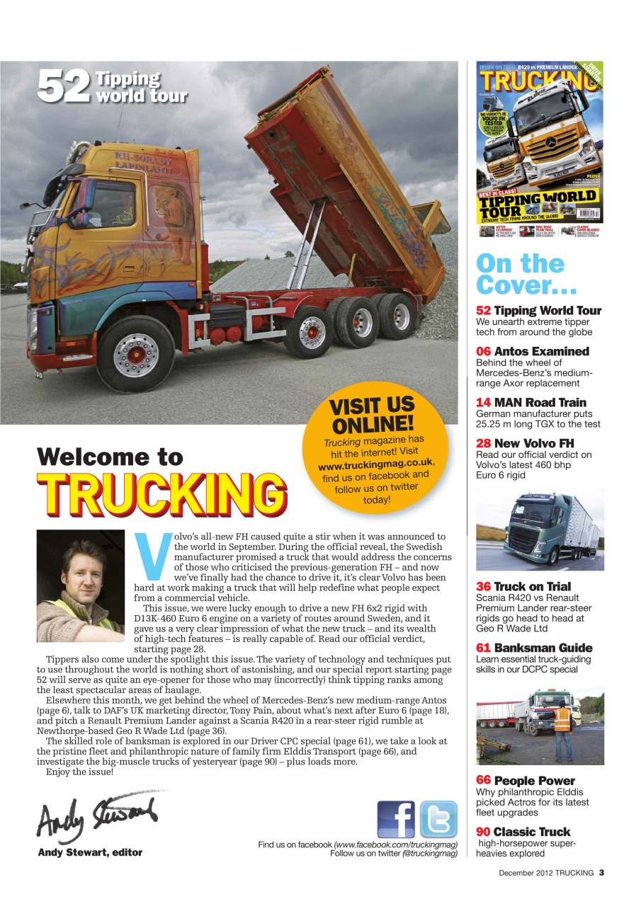 Trucking Magazine Preview Pages