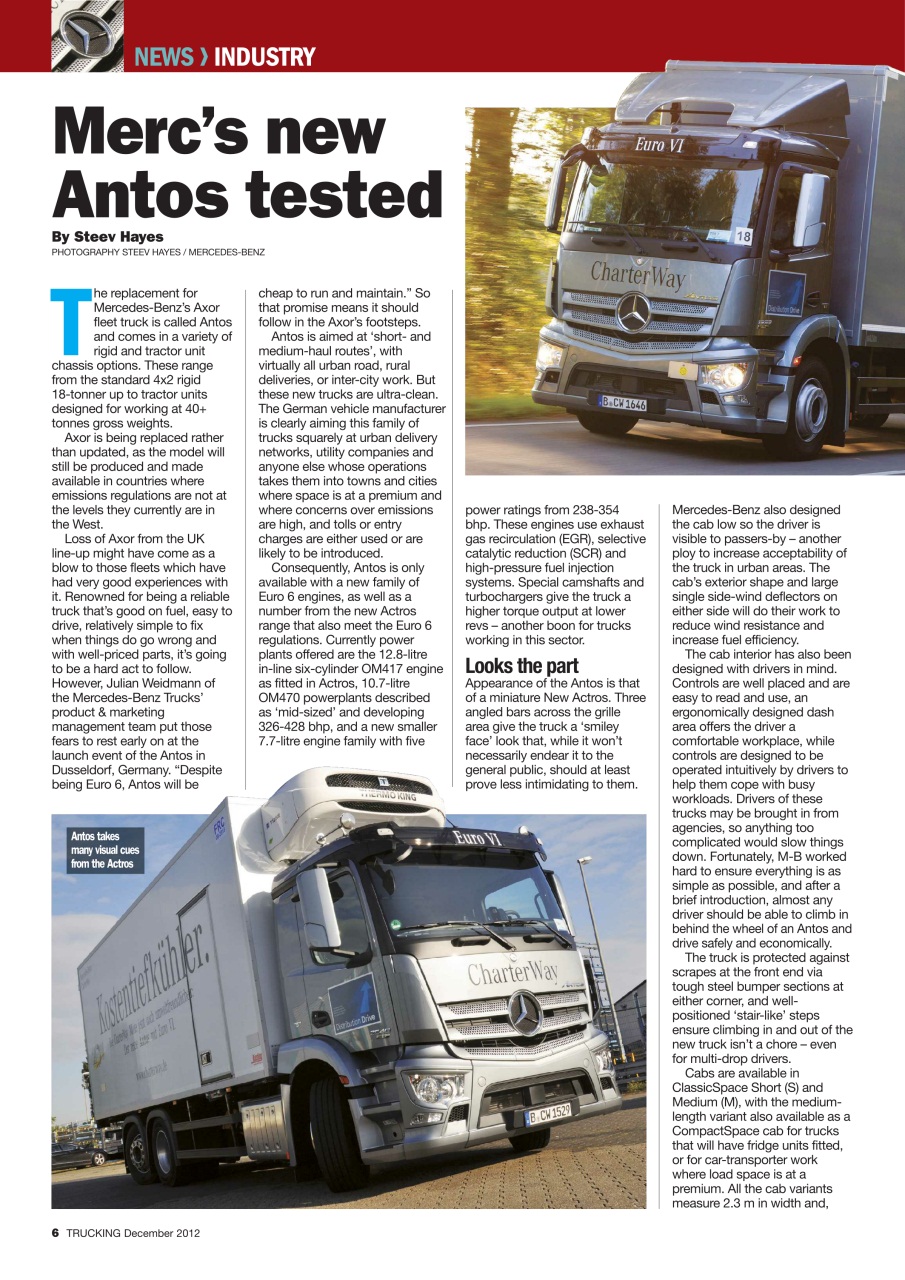 Trucking Magazine Preview Pages