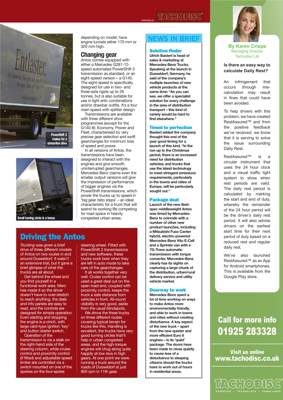 Trucking Magazine Preview Pages