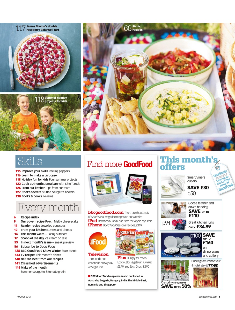 Good Food Magazine Preview Pages