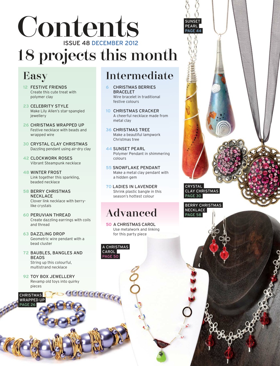 Making Jewellery Preview Pages