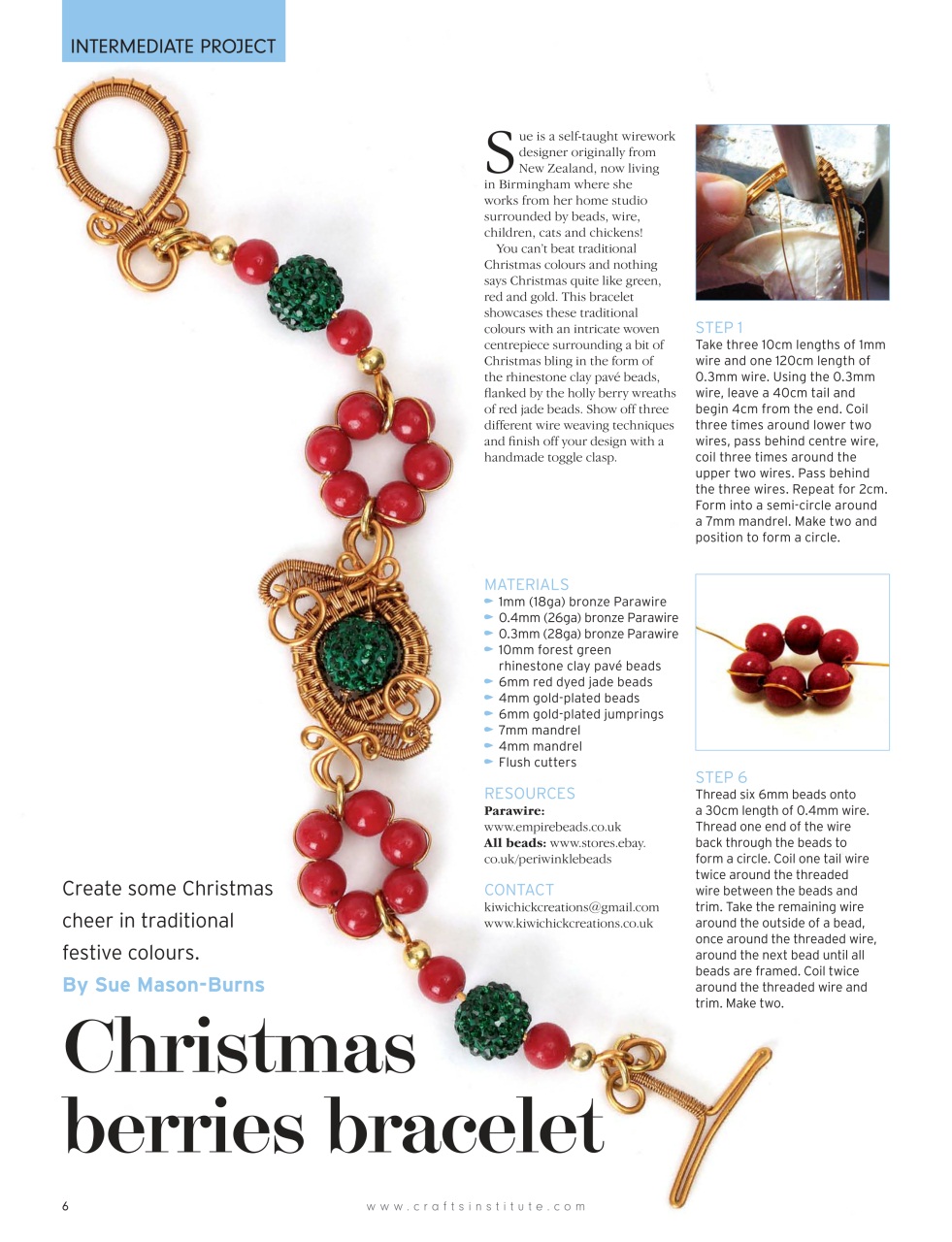 Making Jewellery Preview Pages