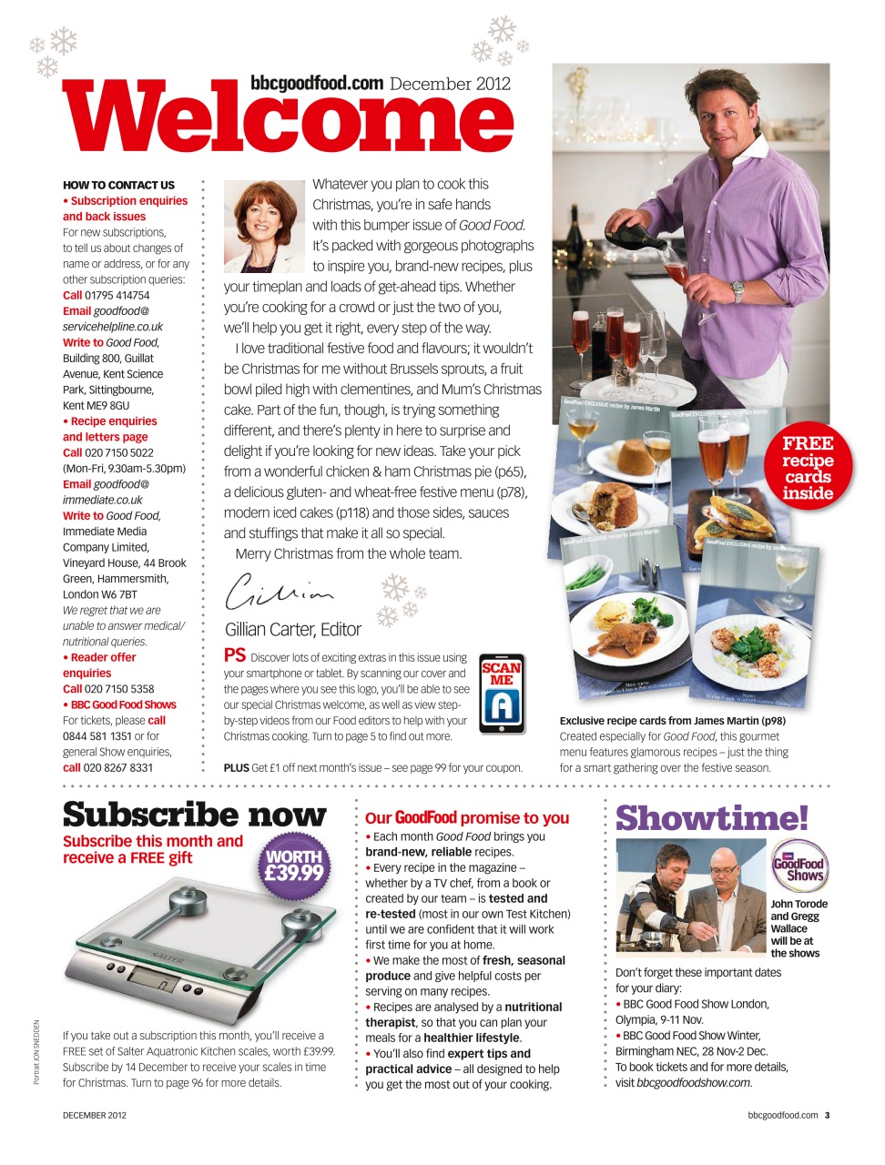 Good Food Magazine Preview Pages