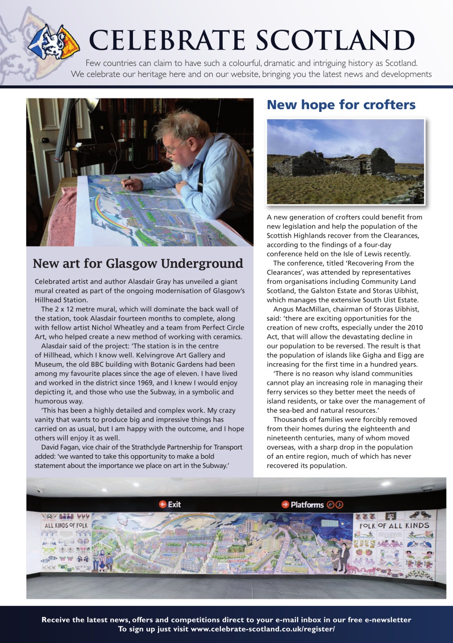 Scottish Memories Preview Pages