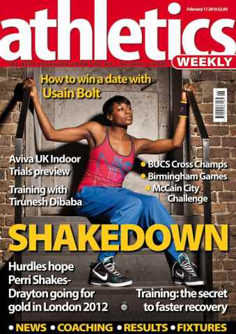 AW – Athletics Weekly Magazine issue AW February 11 2010