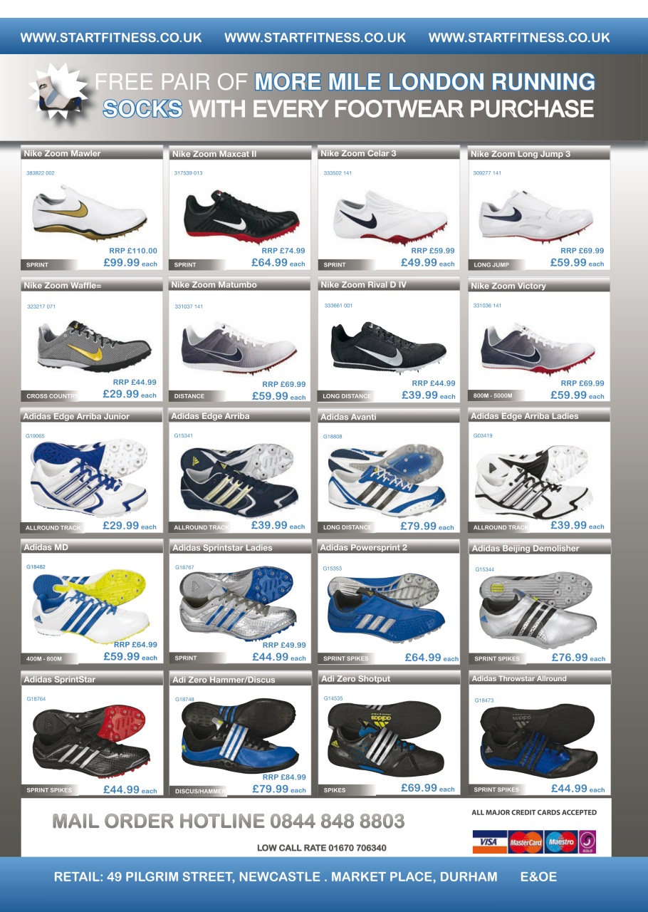 AW – Athletics Weekly Magazine Preview Pages