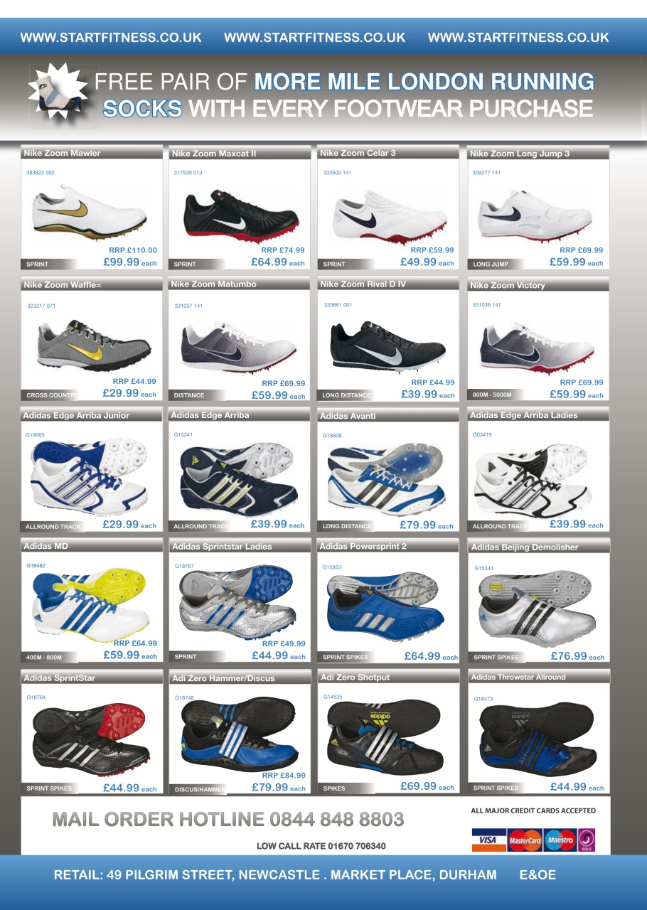 AW – Athletics Weekly Magazine Preview Pages