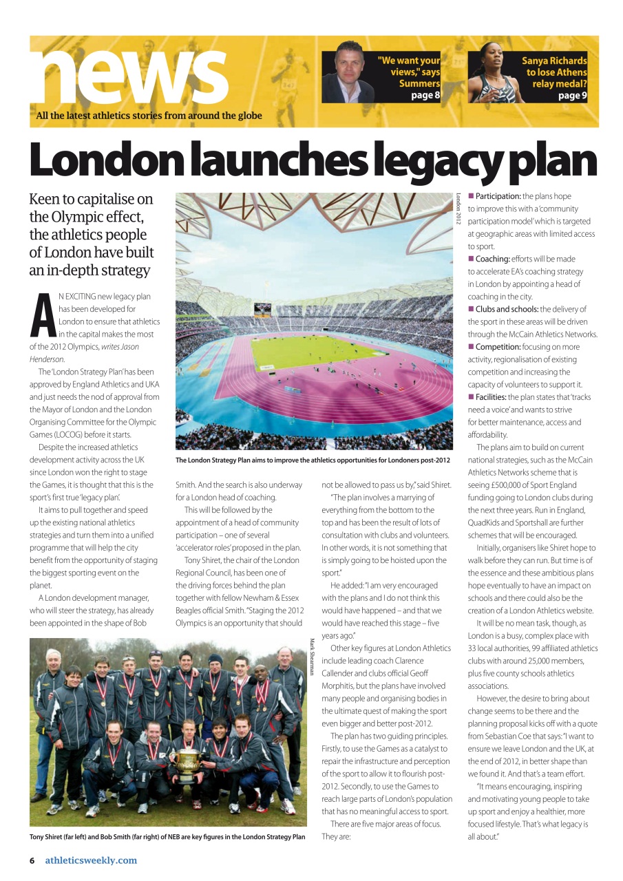 AW – Athletics Weekly Magazine Preview Pages