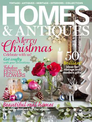 Homes & Antiques Magazine issue December 2012