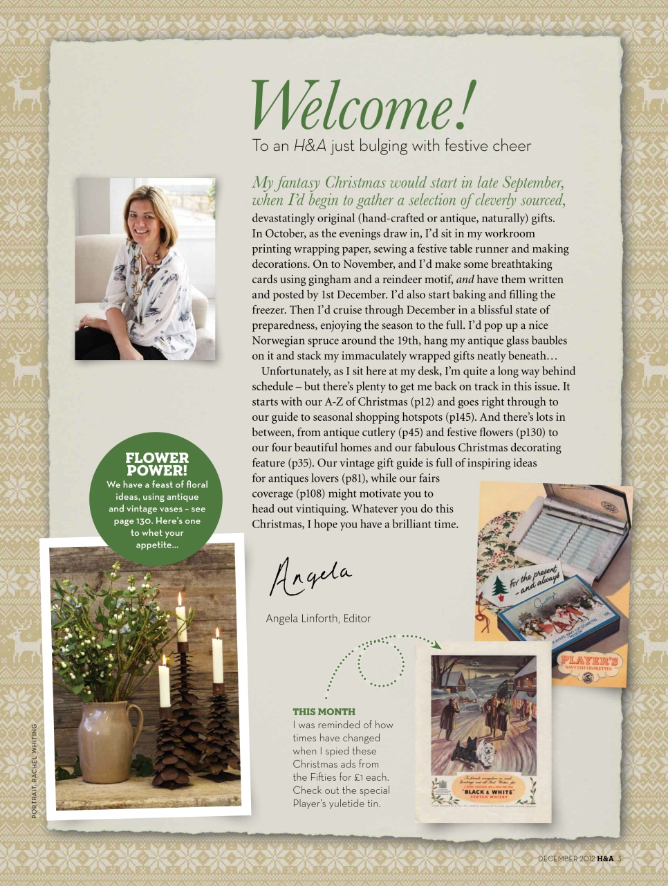 Homes & Antiques Magazine Preview Pages
