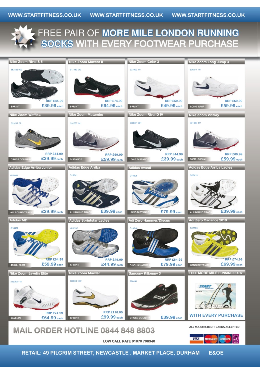 AW – Athletics Weekly Magazine Preview Pages