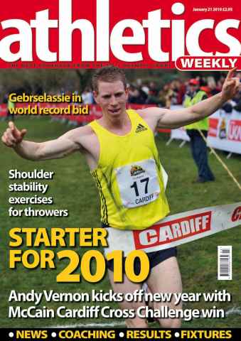 AW – Athletics Weekly Magazine issue AW January 21 2010