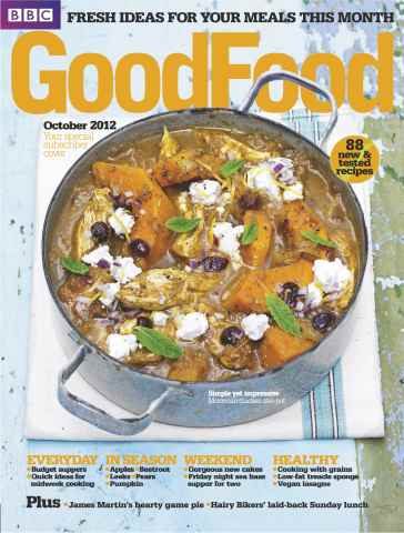 Good Food Magazine issue October 2012