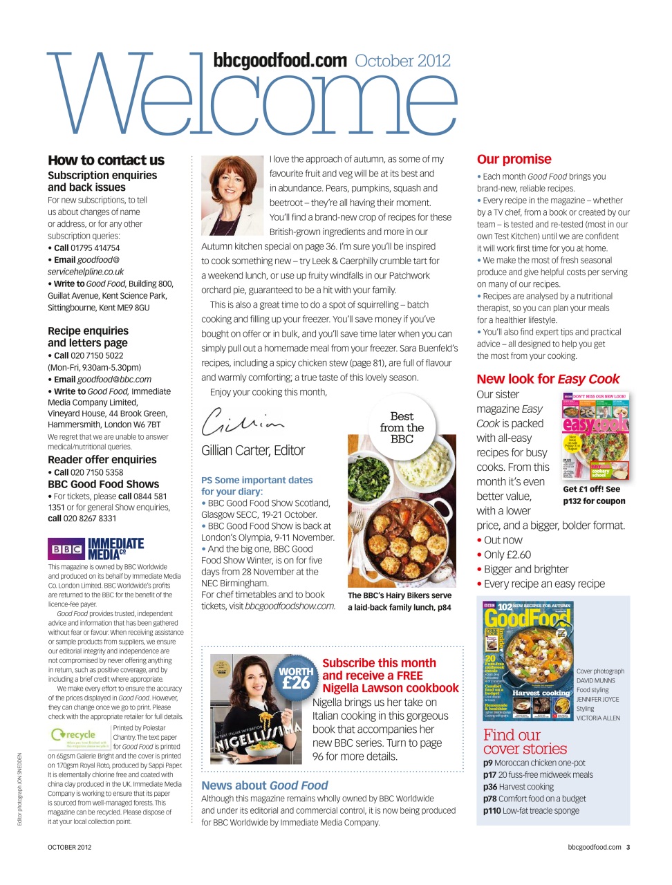 Good Food Magazine Preview Pages