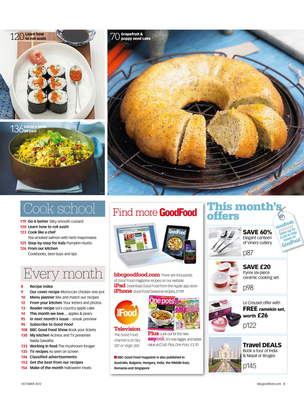 Good Food Magazine Preview Pages