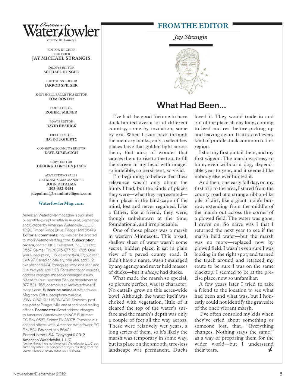 American Waterfowler Preview Pages