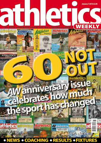 AW – Athletics Weekly Magazine issue AW January 7 2010