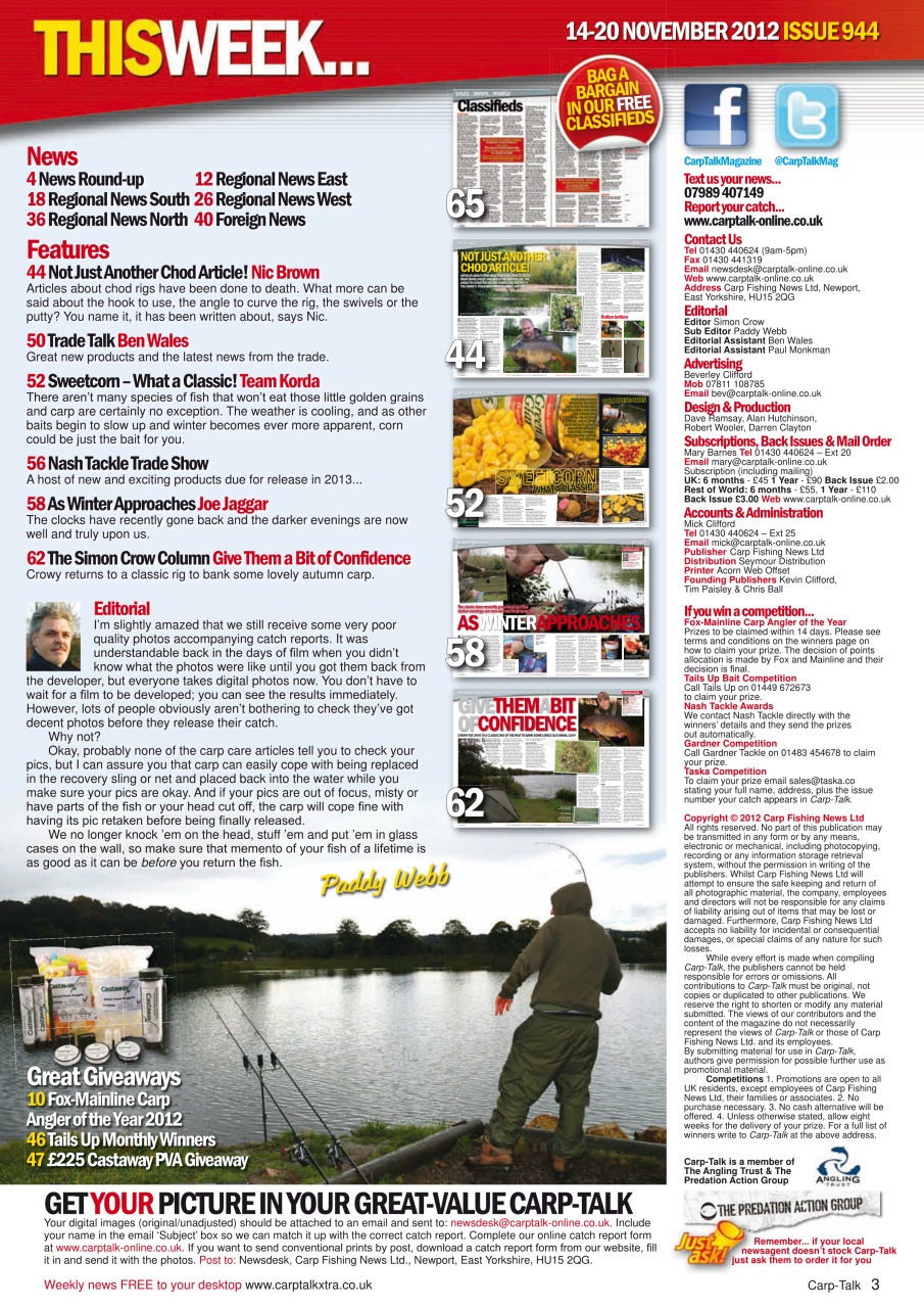 Carp-Talk Preview Pages