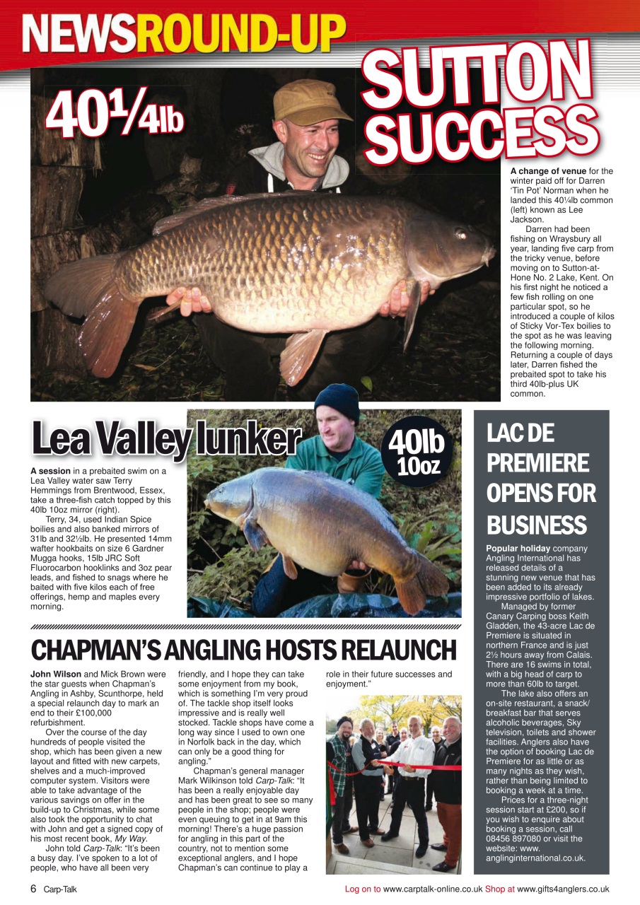 Carp-Talk Preview Pages