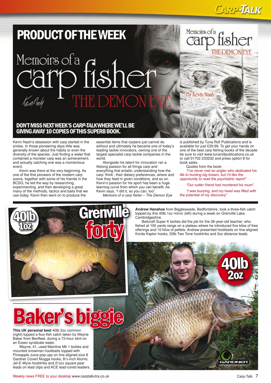 Carp-Talk Preview Pages