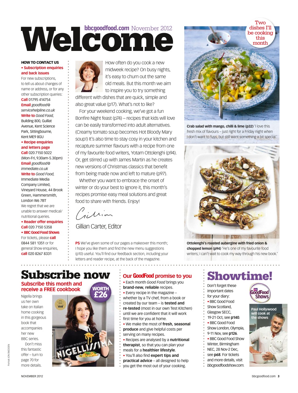Good Food Magazine Preview Pages