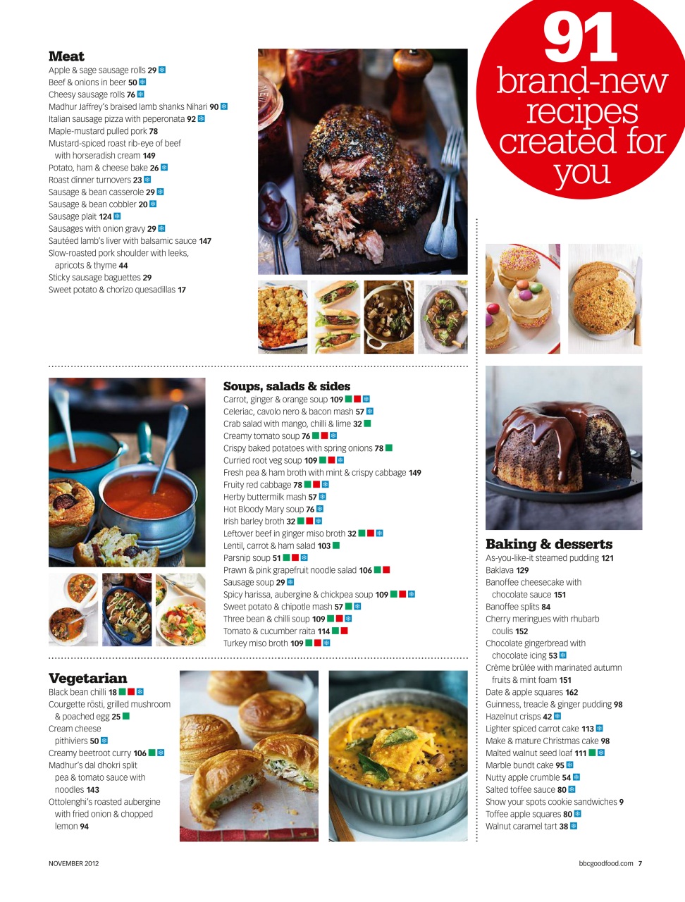 Good Food Magazine Preview Pages