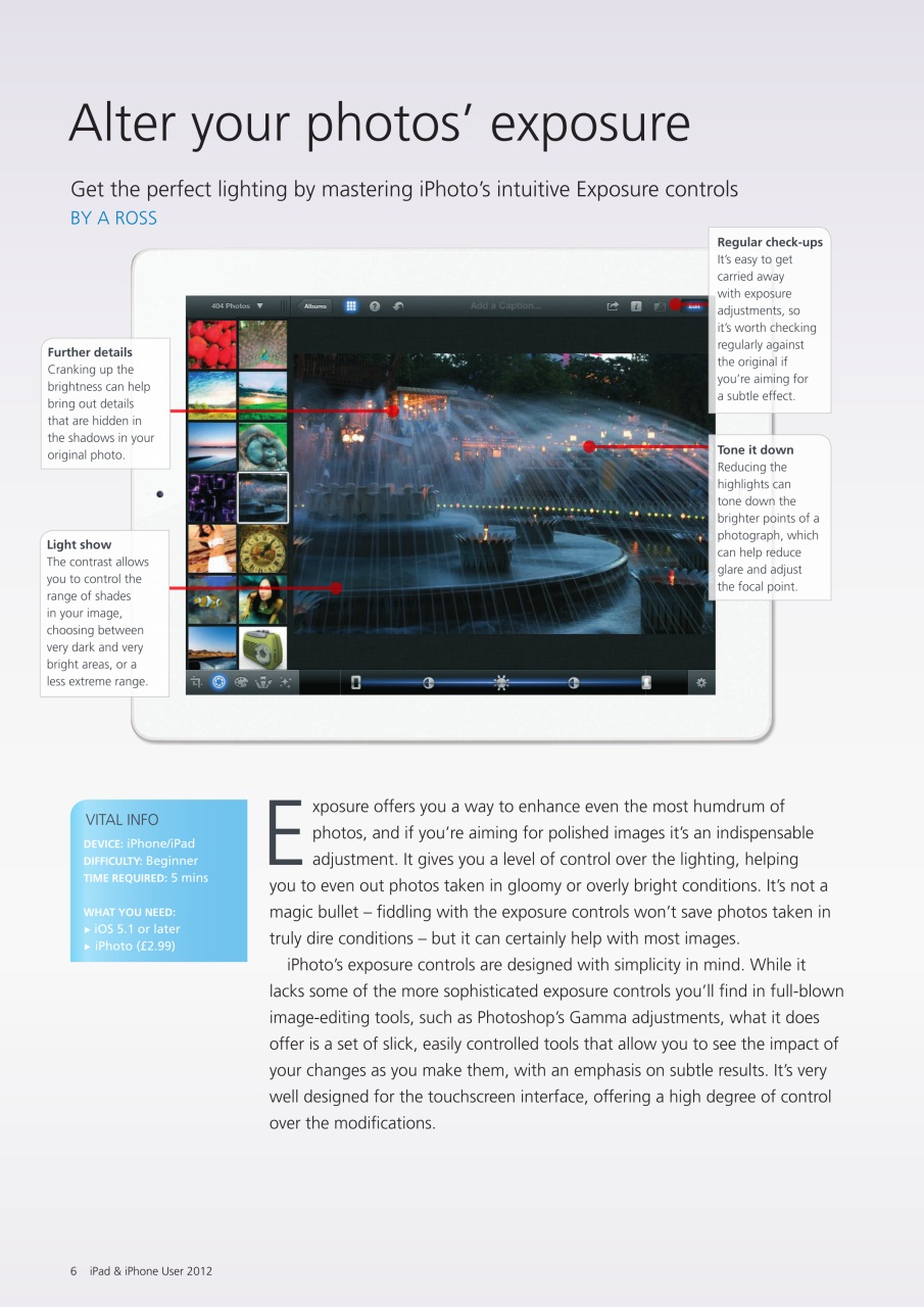 iPad and iPhone User Preview Pages