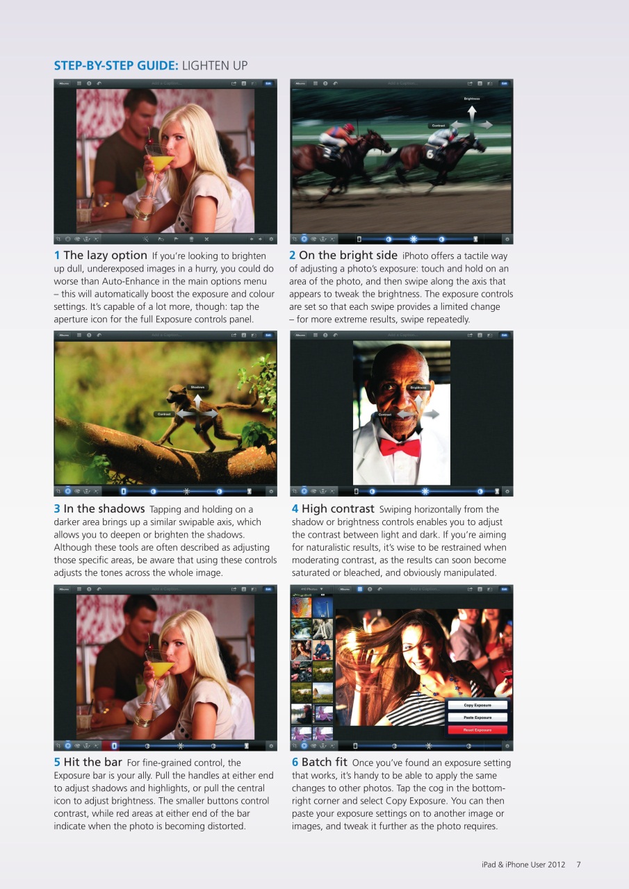 iPad and iPhone User Preview Pages