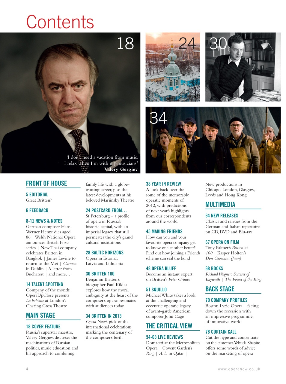 Opera Now Preview Pages