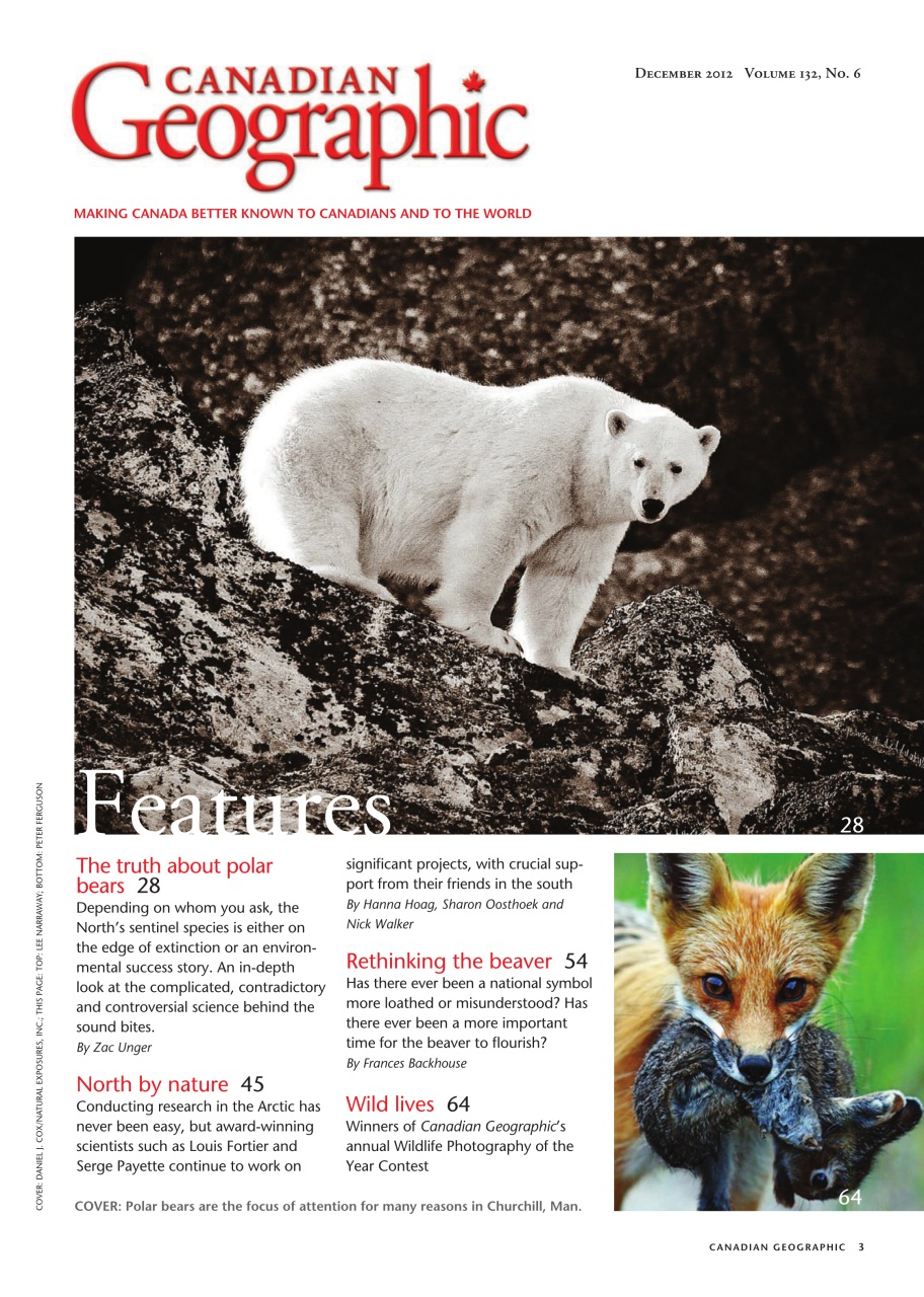 Canadian Geographic Preview Pages