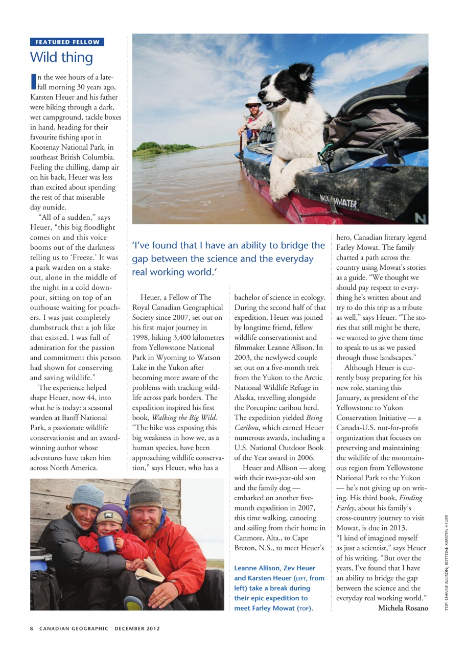 Canadian Geographic Preview Pages