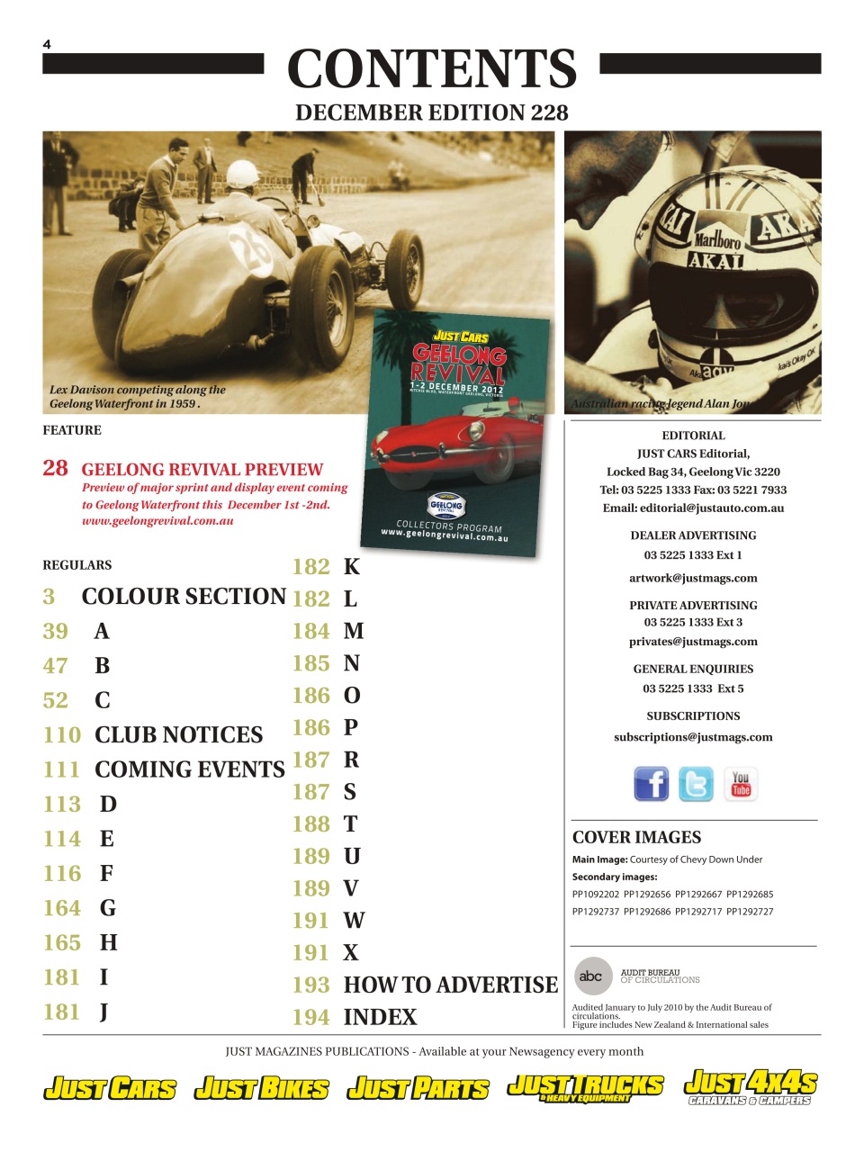 JUST PARTS Preview Pages