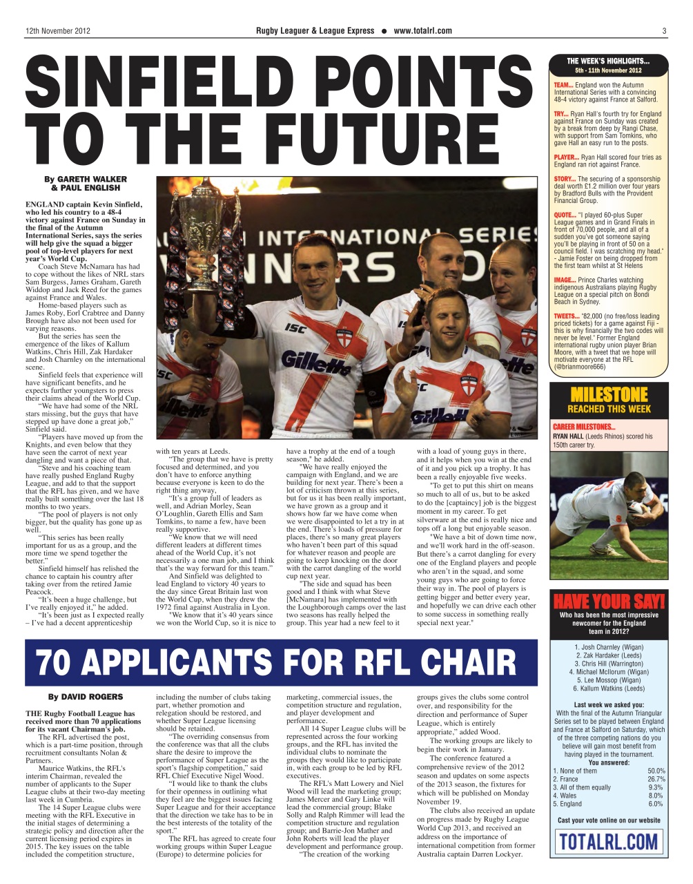 League Express Preview Pages