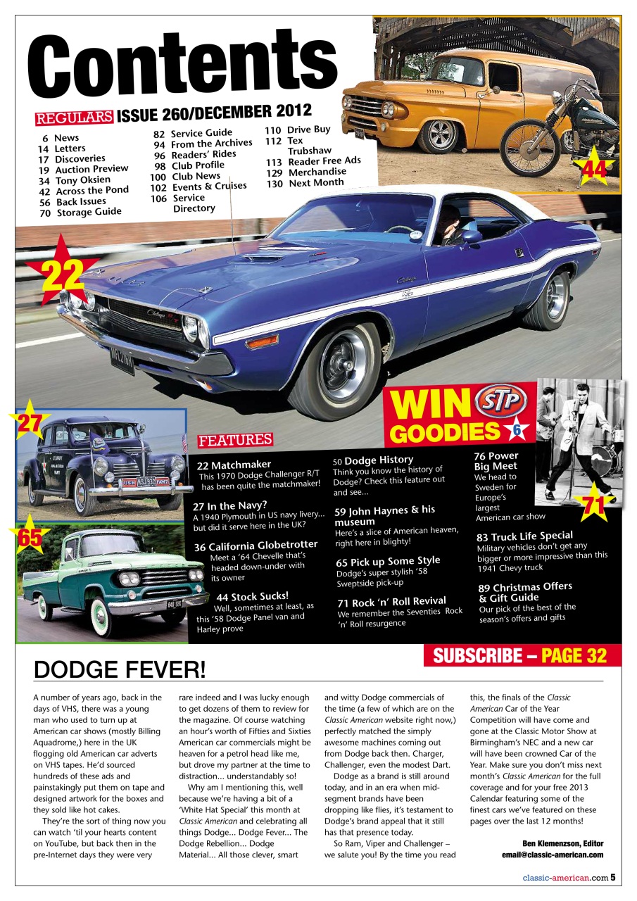 Classic American Magazine Preview Pages