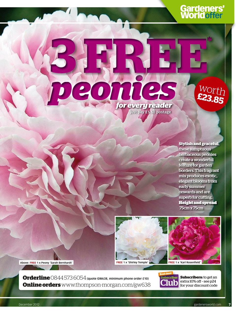 BBC Gardeners’ World Magazine Preview Pages