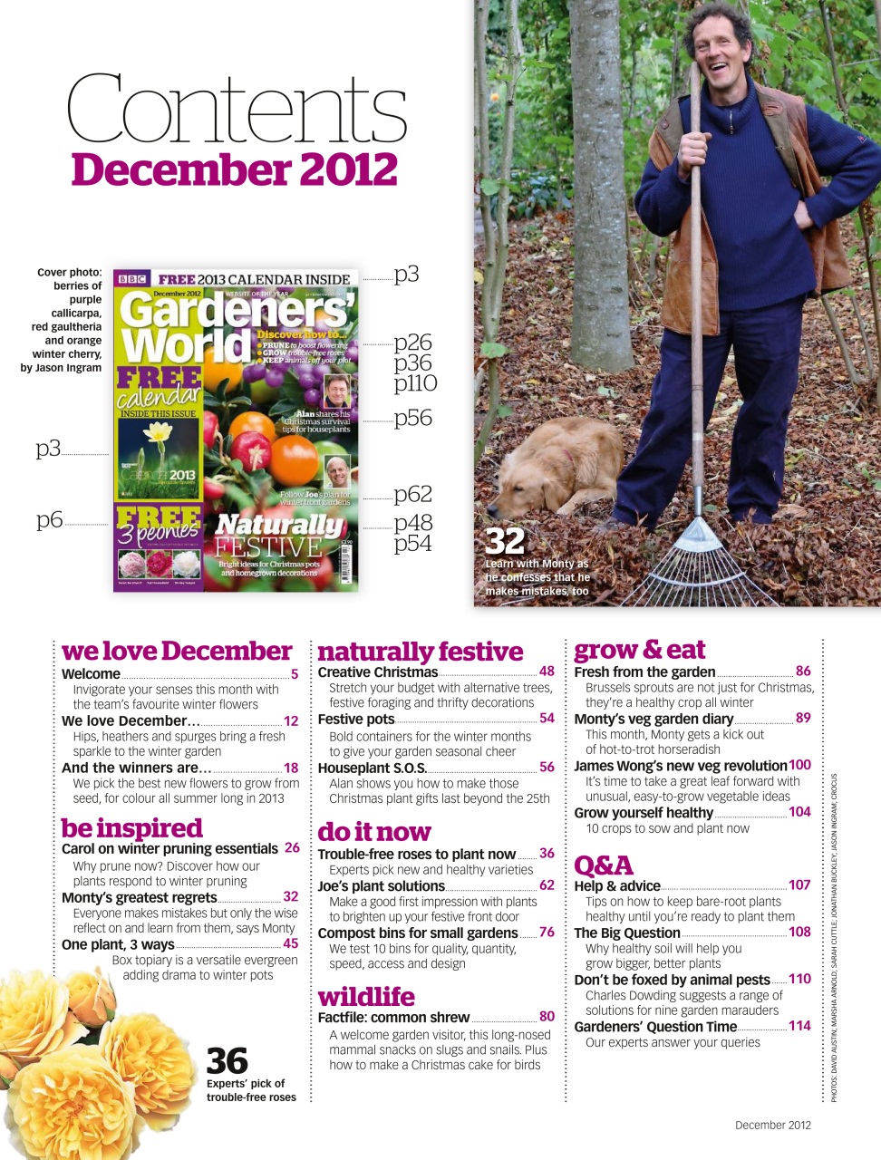 BBC Gardeners’ World Magazine Preview Pages
