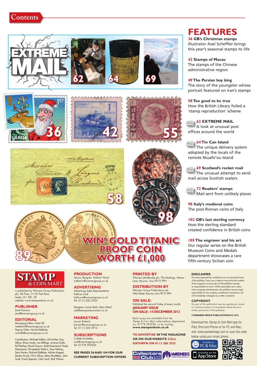 Stamp Collector Preview Pages