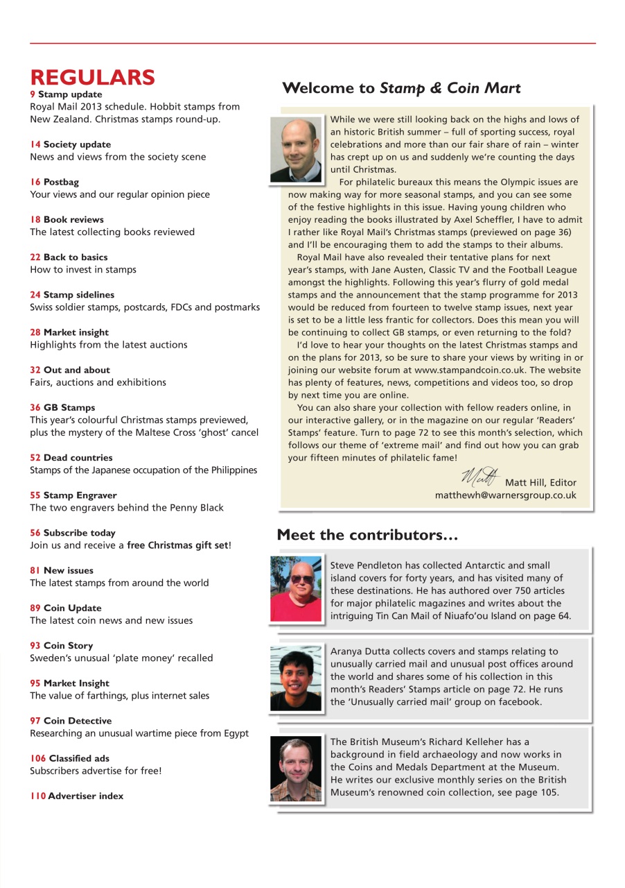 Stamp Collector Preview Pages