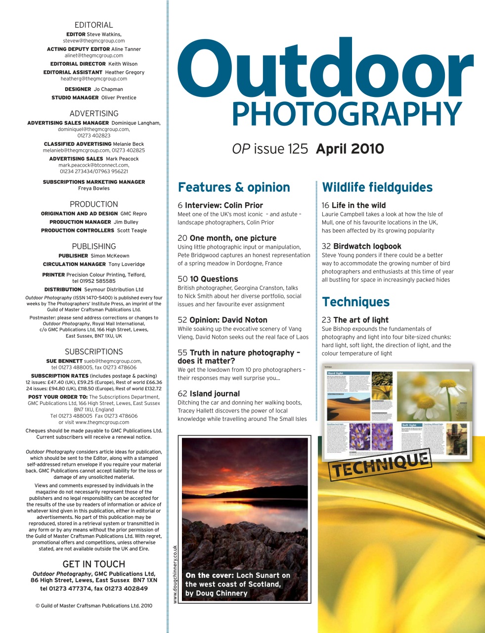 Outdoor Photography Preview Pages