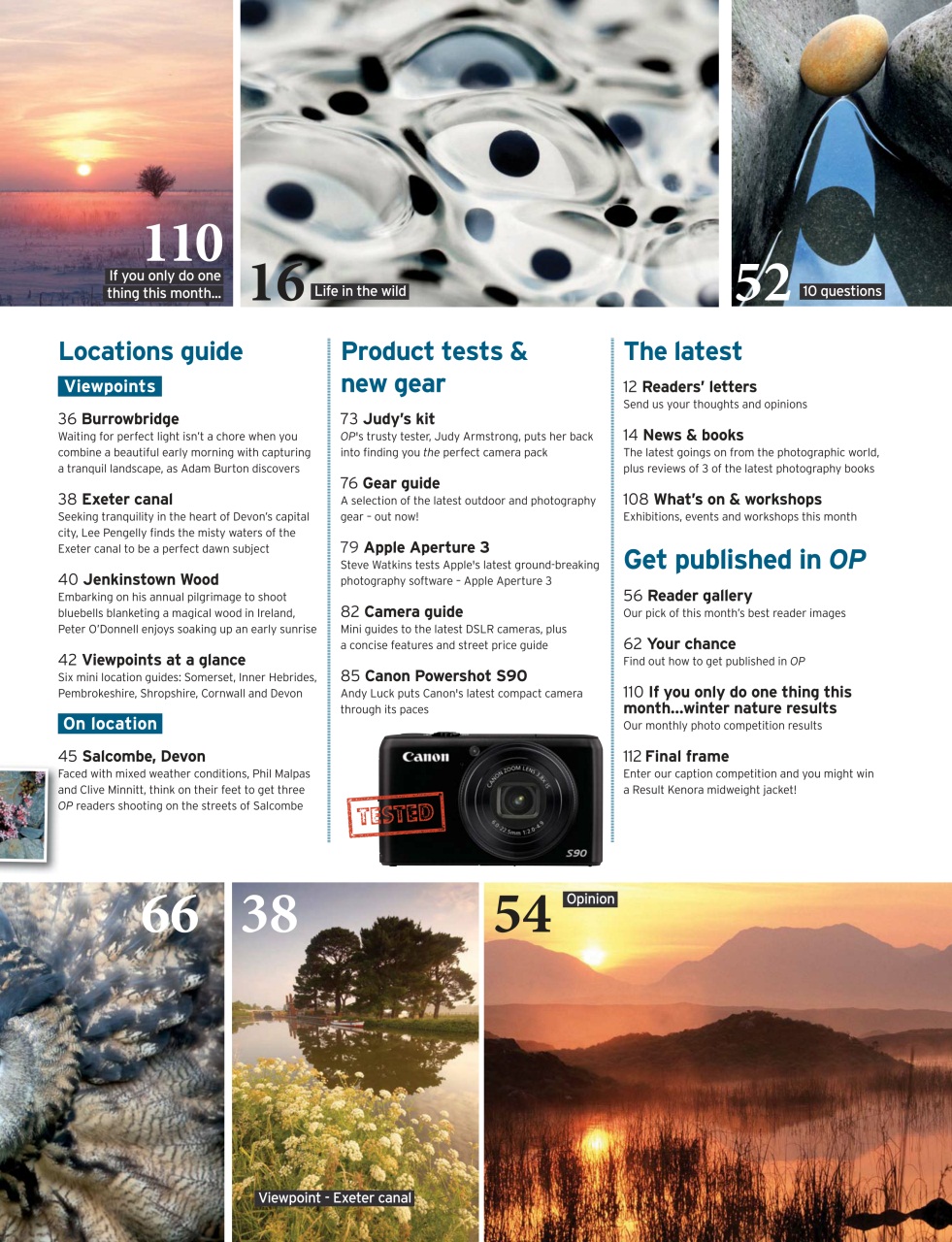 Outdoor Photography Preview Pages