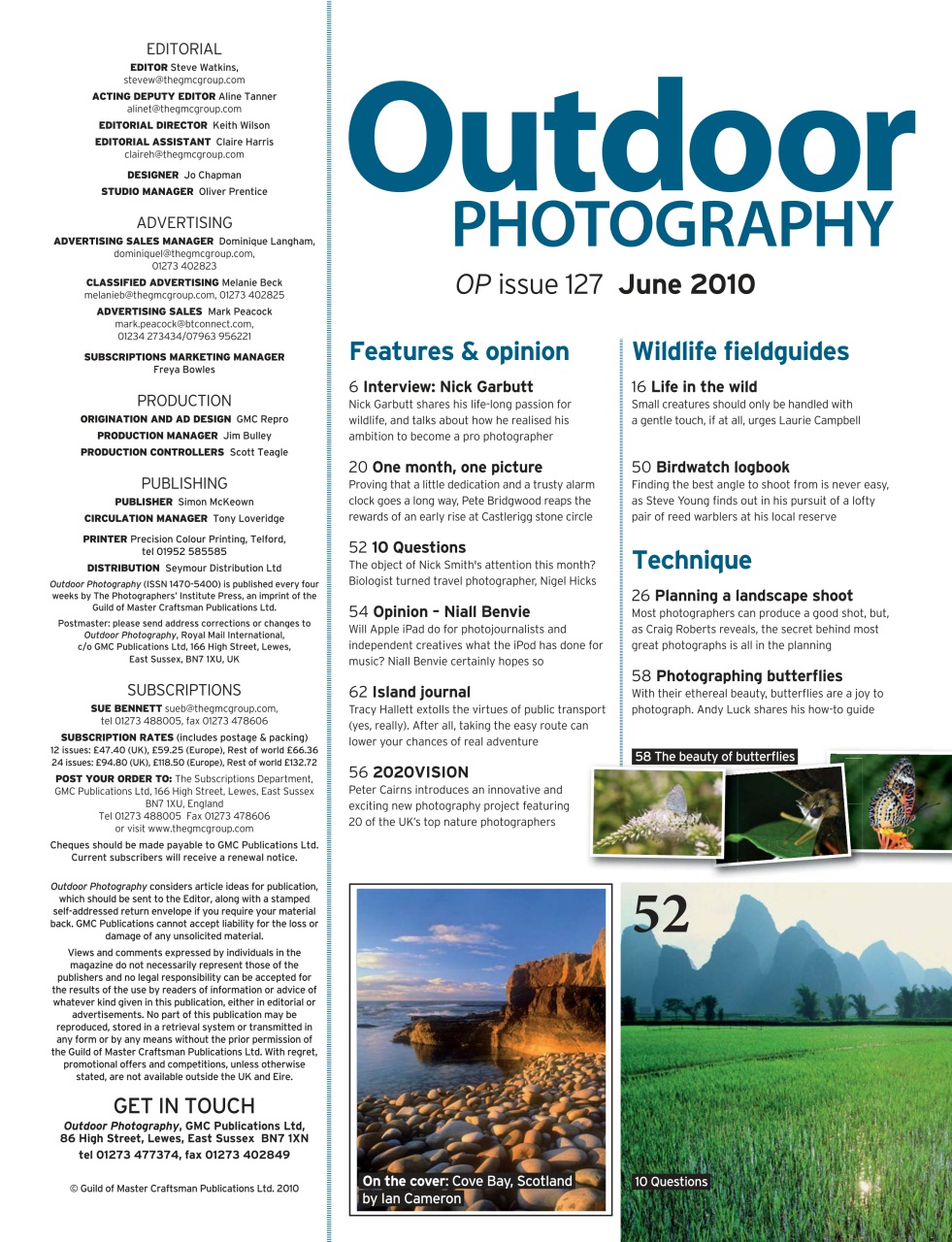 Outdoor Photography Preview Pages