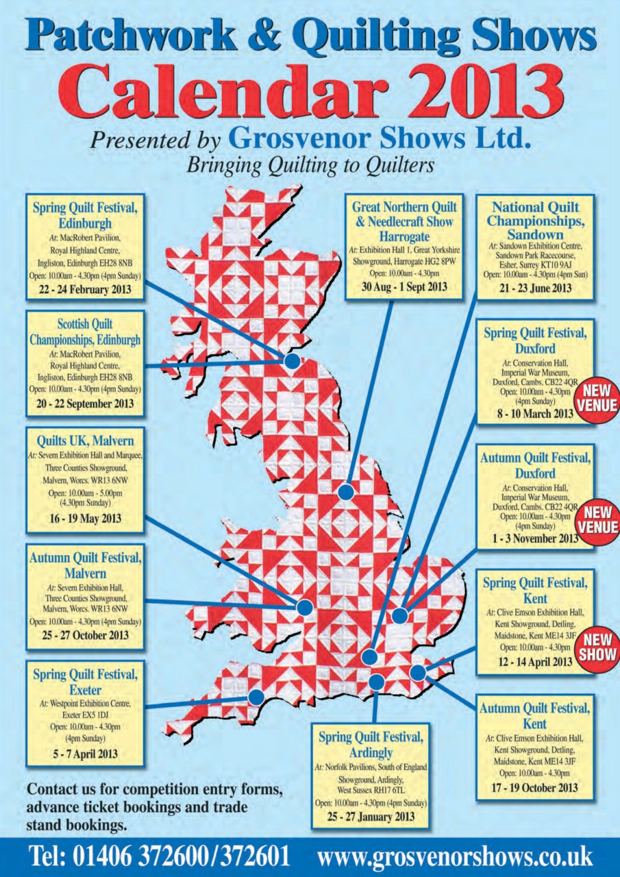 Patchwork and Quilting Preview Pages