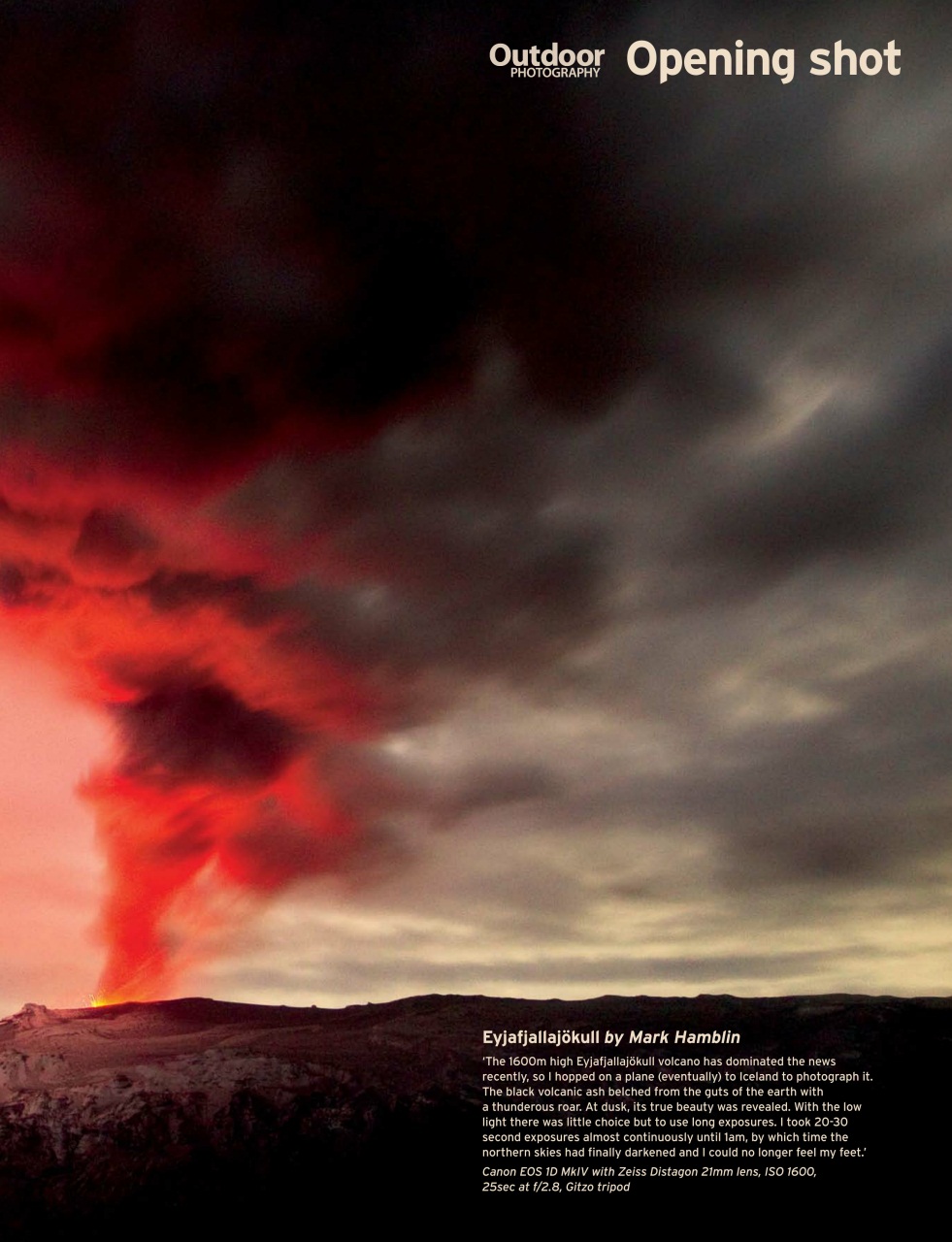 Outdoor Photography Preview Pages