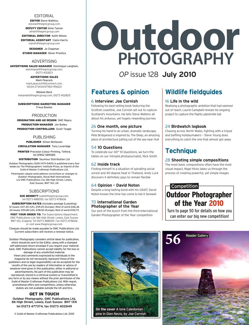 Outdoor Photography Preview Pages