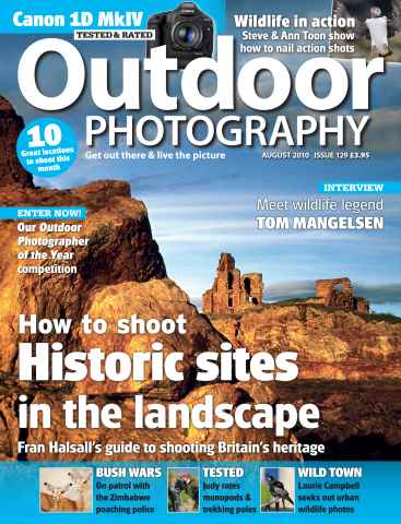 Outdoor Photography issue August 2010