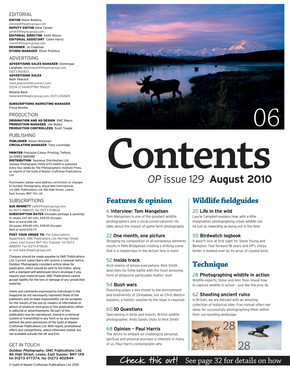 Outdoor Photography Preview Pages