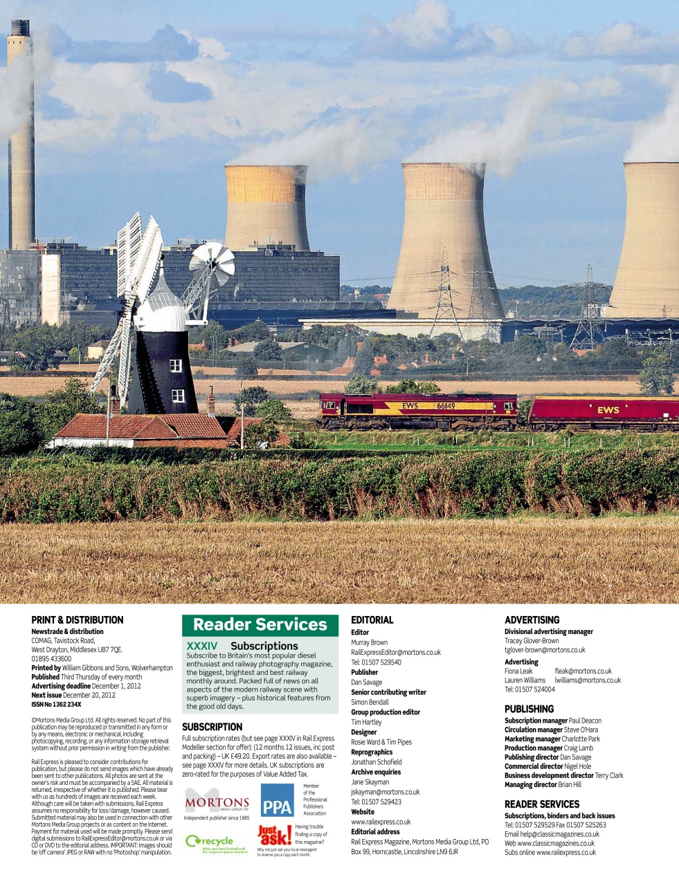 Rail Express Preview Pages