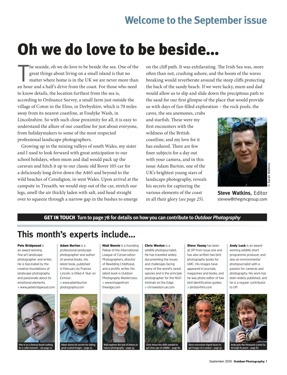 Outdoor Photography Preview Pages